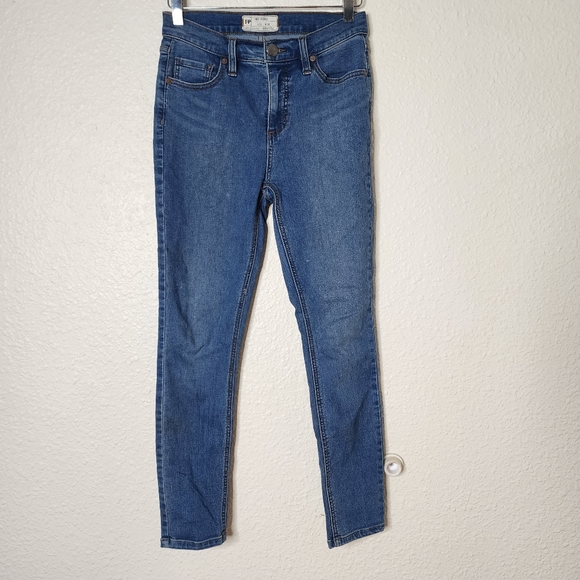 Free People High Rise Ankle Skinny Jeans Medium Wash Women's Size 26 - Picture 1 of 7